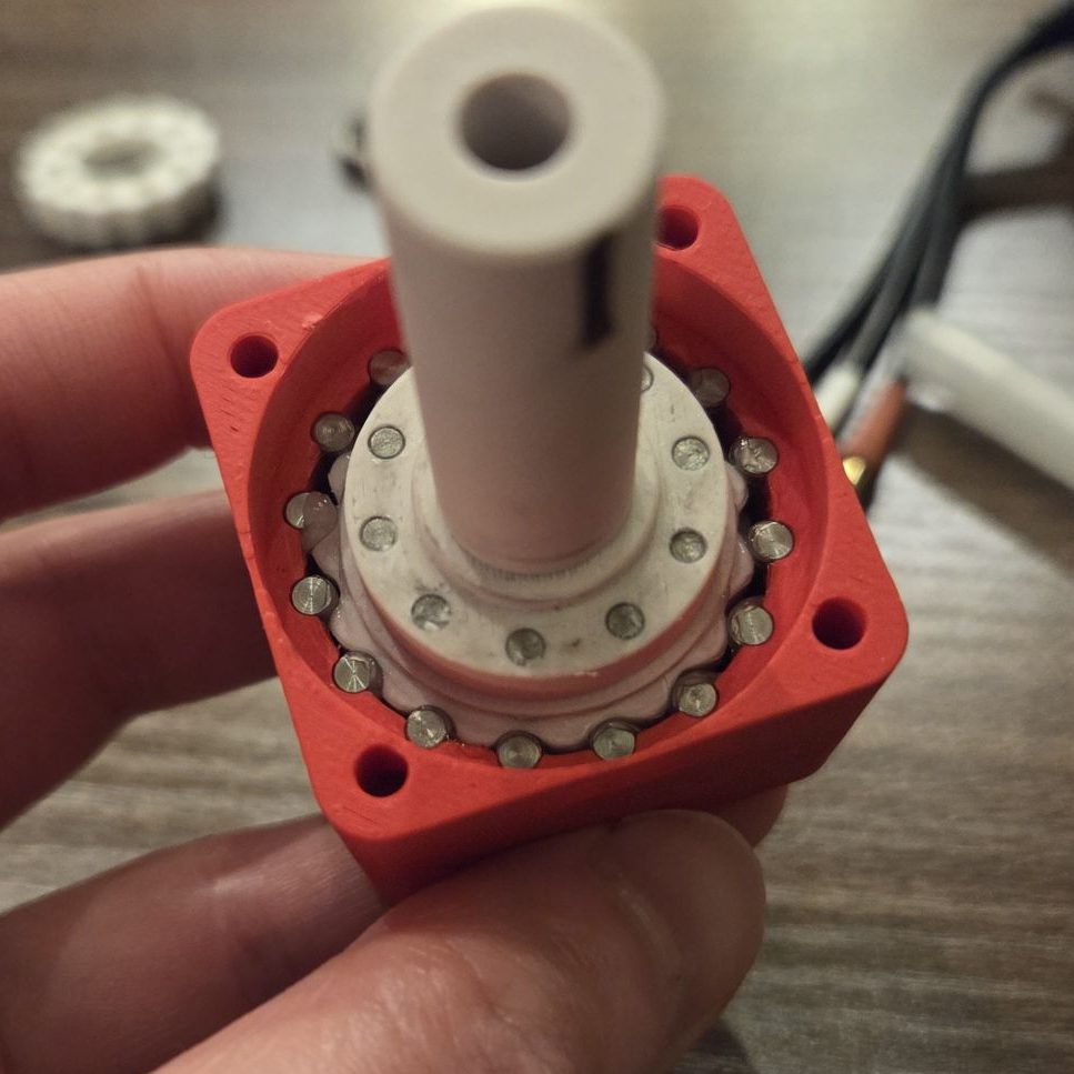 with output bearing removed
